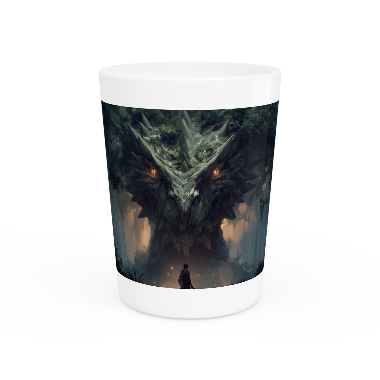 Ancient Dragon Sentinel Shot Glass – Twilight Grove Encounter
