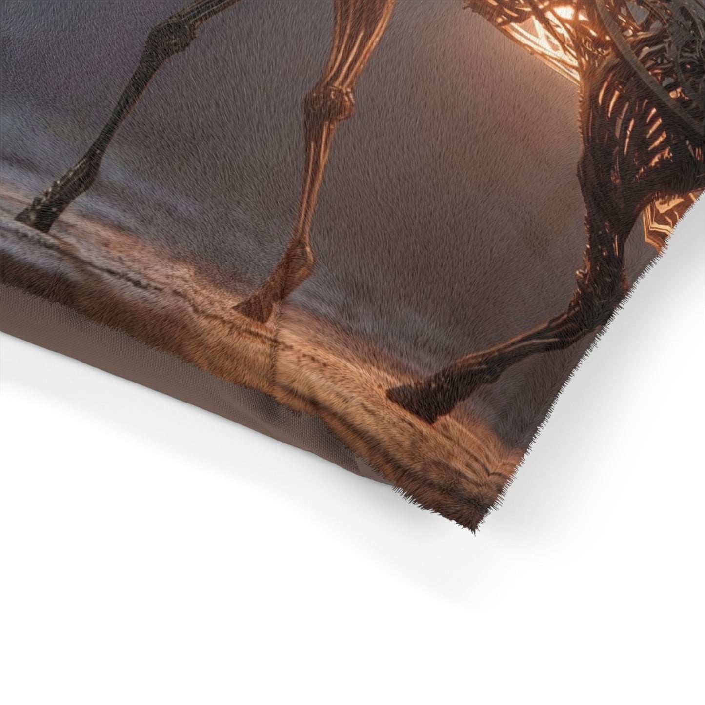 Steampunk Stag Pet Bed – Gilded Gearheart Forest Dweller