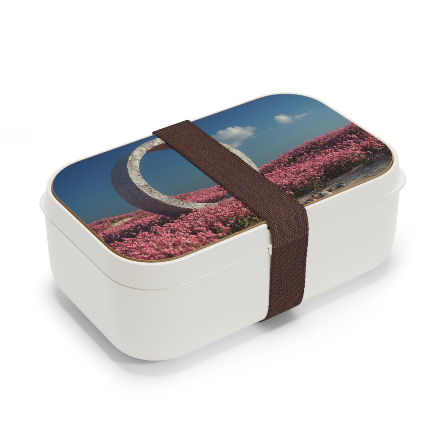 Stone Portal Bento Lunch Box – Pink Bloom Wilderness Portal