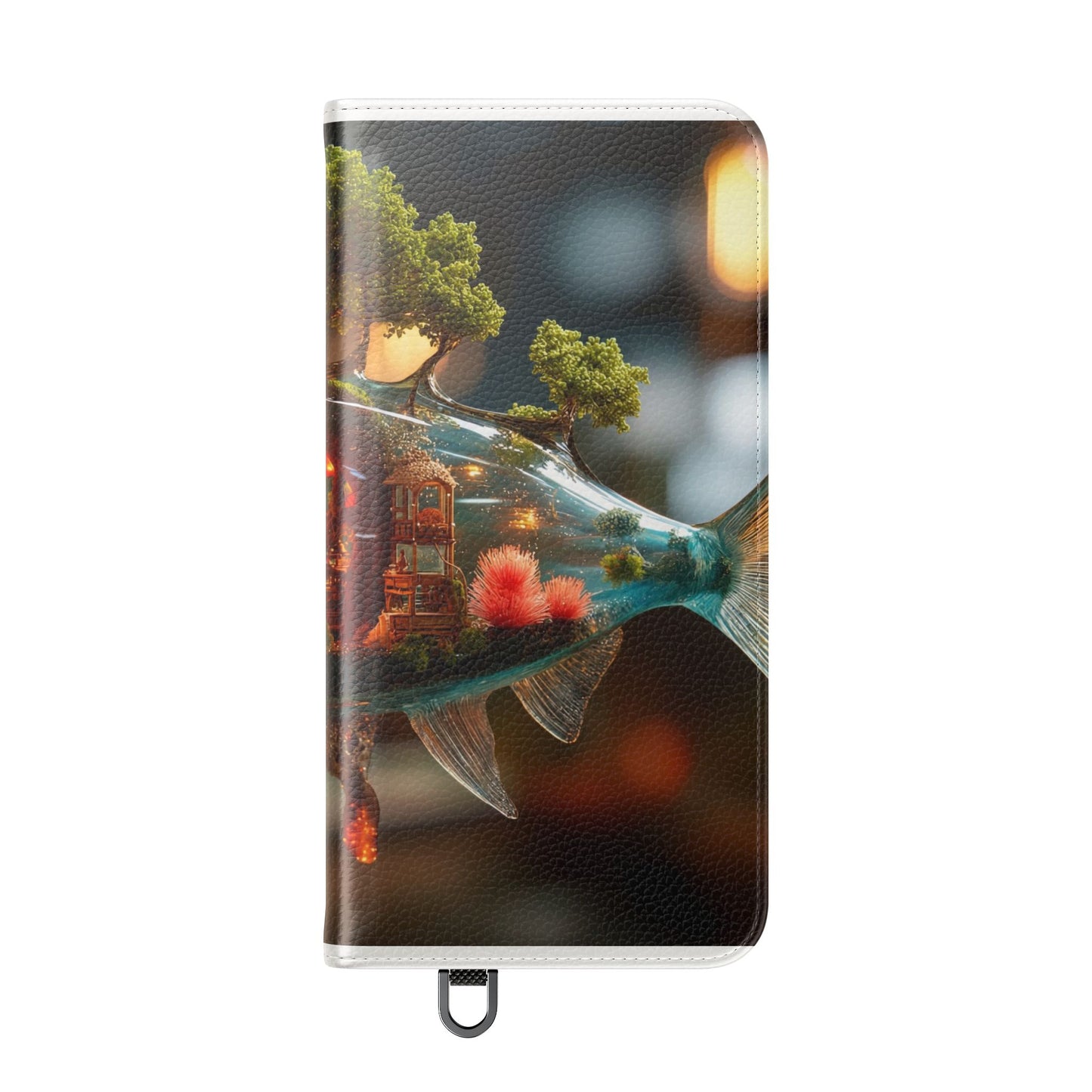 Forest Fish Flip Case – Liquid Glowwood Dreamscape