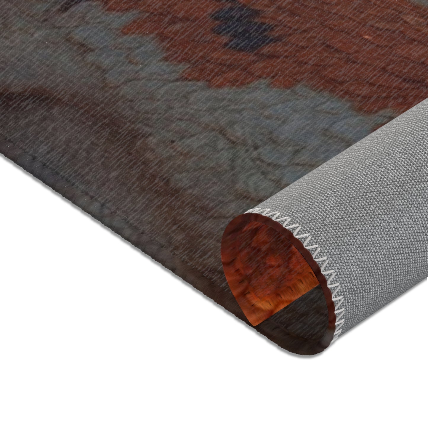 Sunset Sentinel Dragon Area Rug – Warm Ember Skies and Grasses