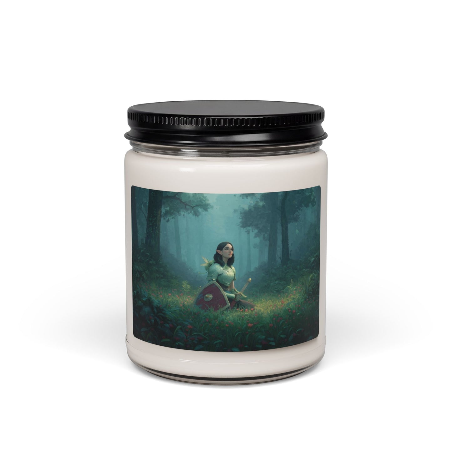 Elven Guardian Scented Soy Candle, 9oz – Whispering Woods Solace
