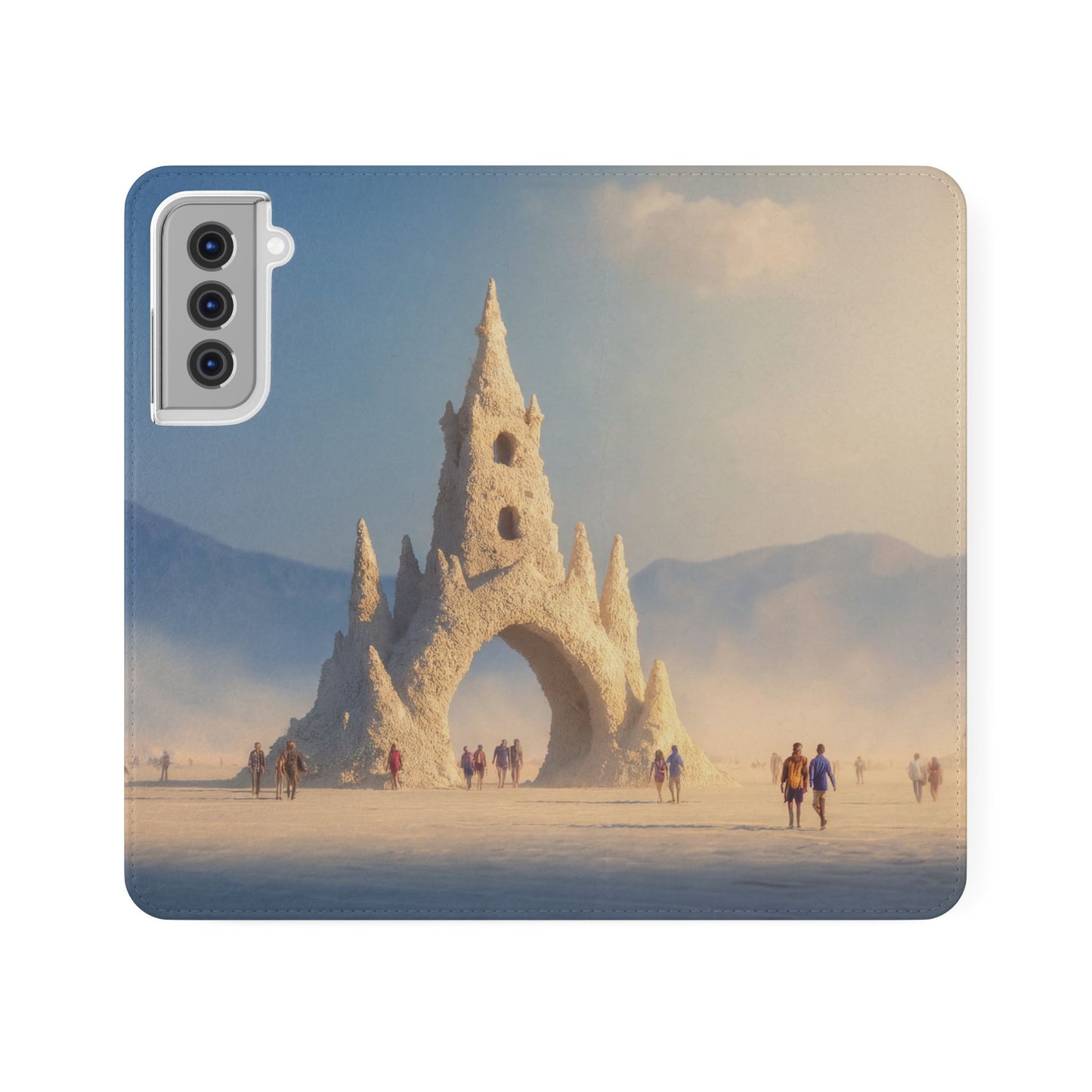 White Tower Flip Cases – Salt Desert Gateway Art