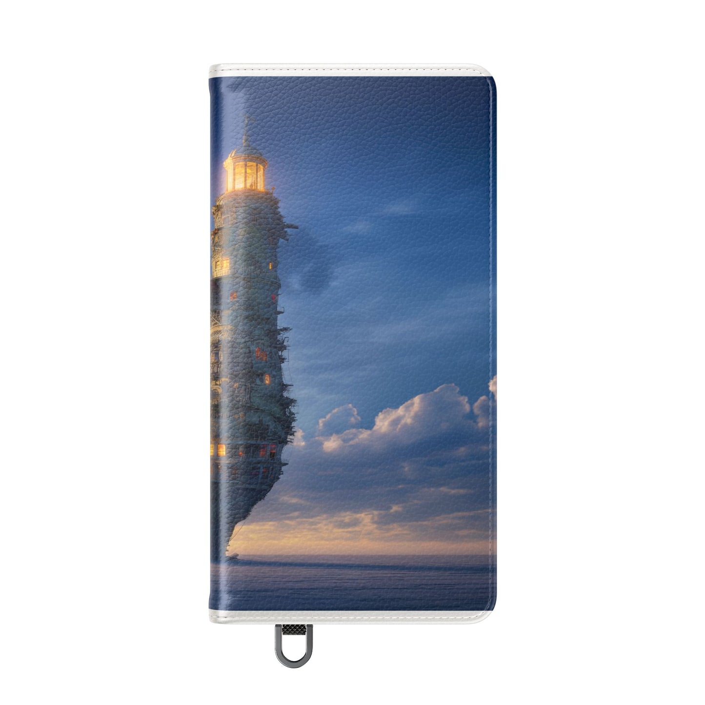 Twilight Sentinel Flip Cases – Lighthouse on a Storm-Tossed Sea