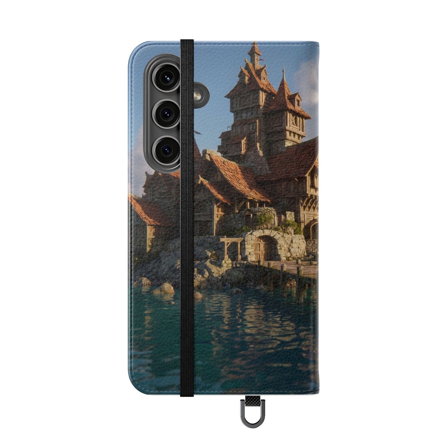 Cobblestone Harbor Flip Cases – Timber Town Seaside Walkway