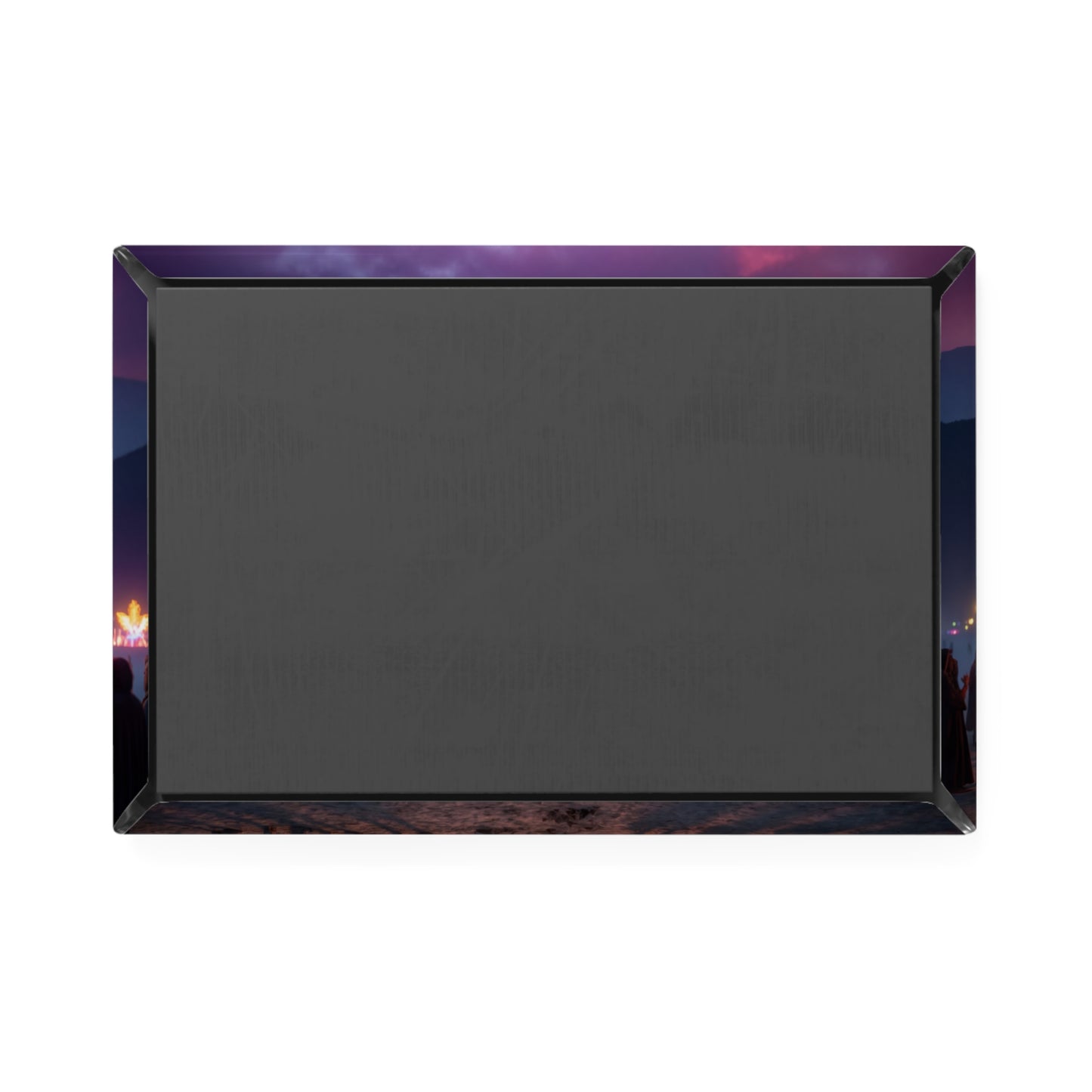 Celestial Portal Button Magnet, Rectangle (1 & 10 pcs) – Gathering at the Glowing Threshold