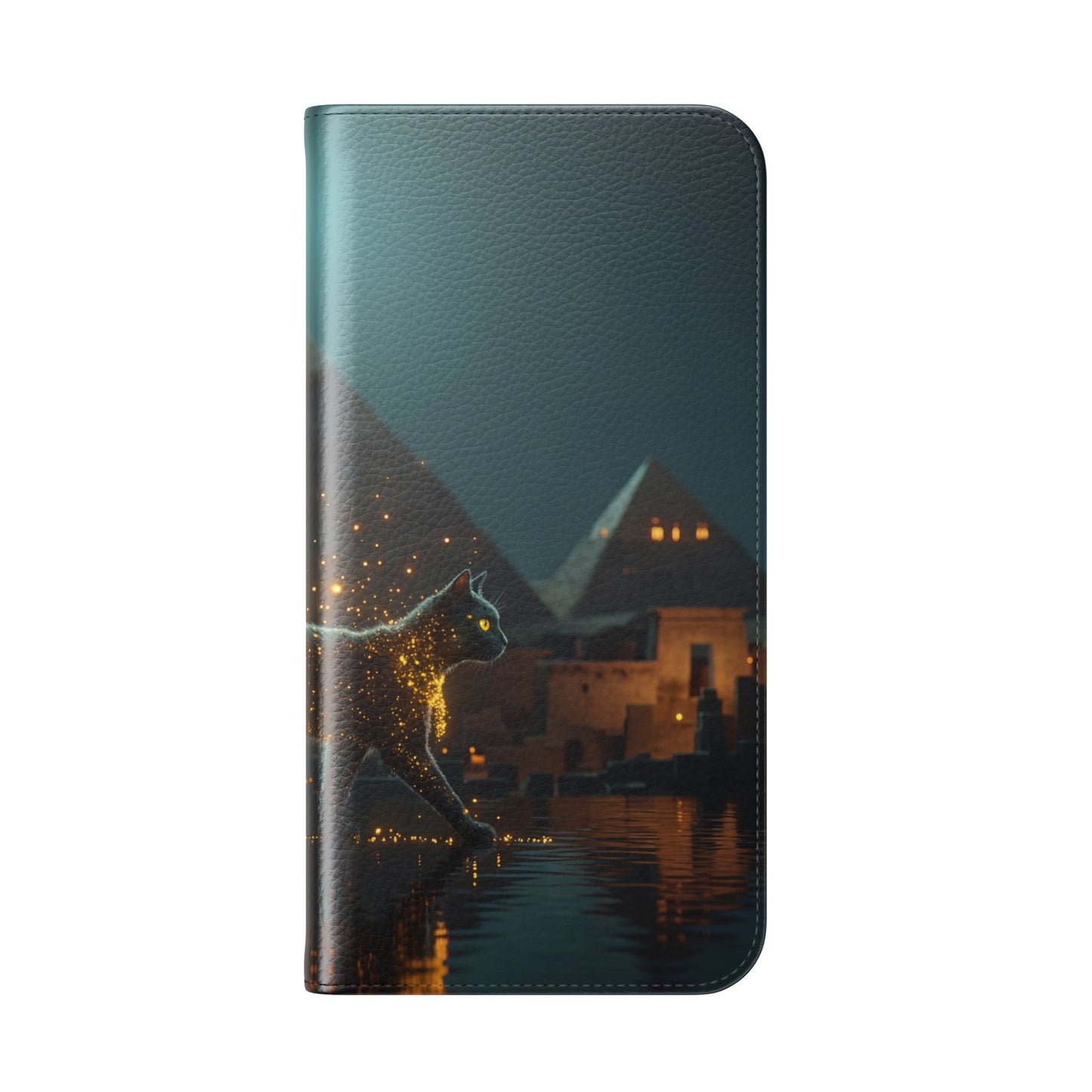Celestial Vortex Flip Cases – Indigo Cloud Dreamscape