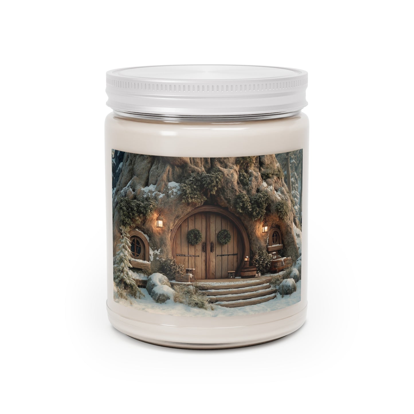Winter Hollow Treehouse Candle – Snow-Dusted Enchanted Retreat