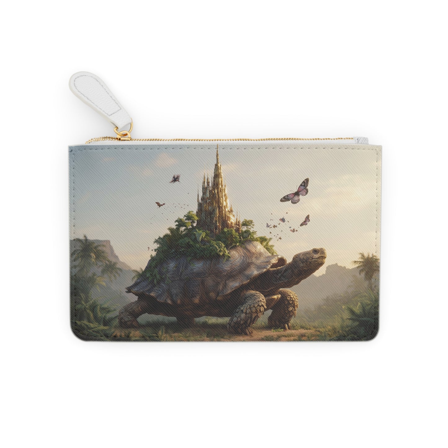 Castle on Turtle’s Back Mini Clutch Bag – Tropical Eden Guardian