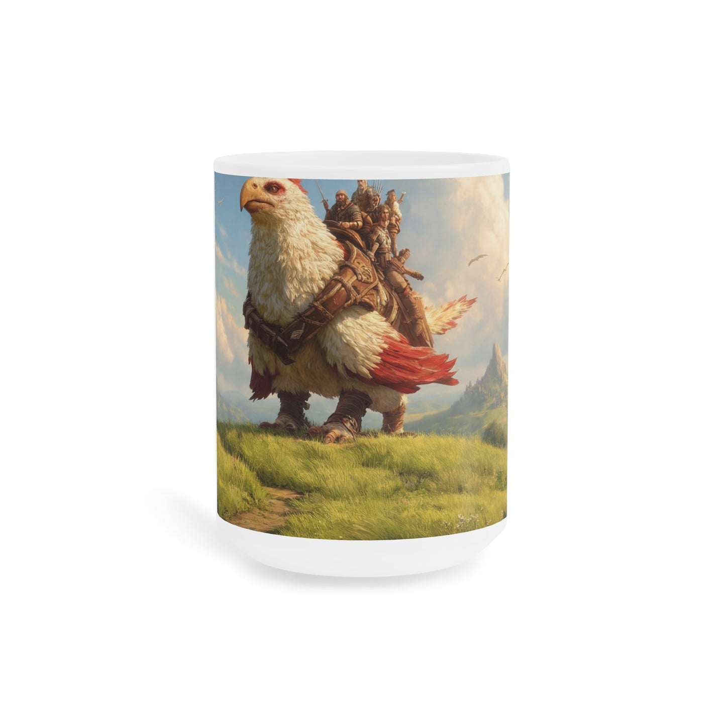 Skybound Eagle Riders Ceramic Mugs (11oz\15oz\20oz) – Dawn’s Pathfinder Expedition