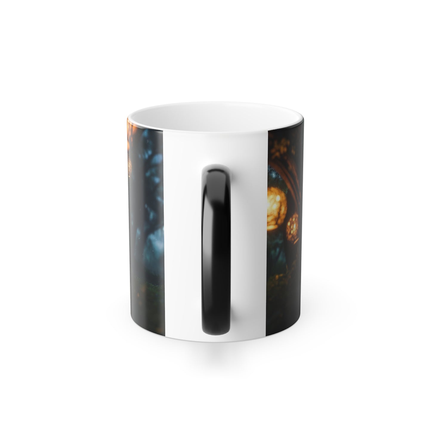 Lantern Grove Color Morphing Mug, 11oz – Girl Walking Through Golden Tunnel