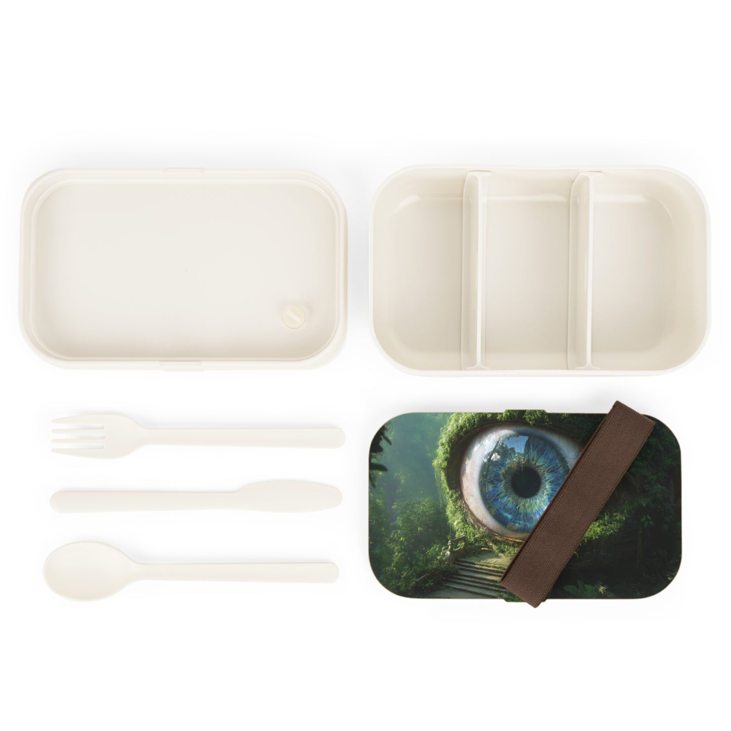 Guardian Eye Bento Lunch Box – Forest Watcher’s Twilight Portal