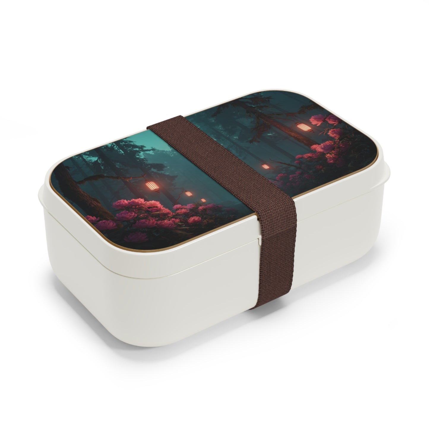 Whispering Woods Peony Bento Lunch Box – Path of Glowing Lanterns