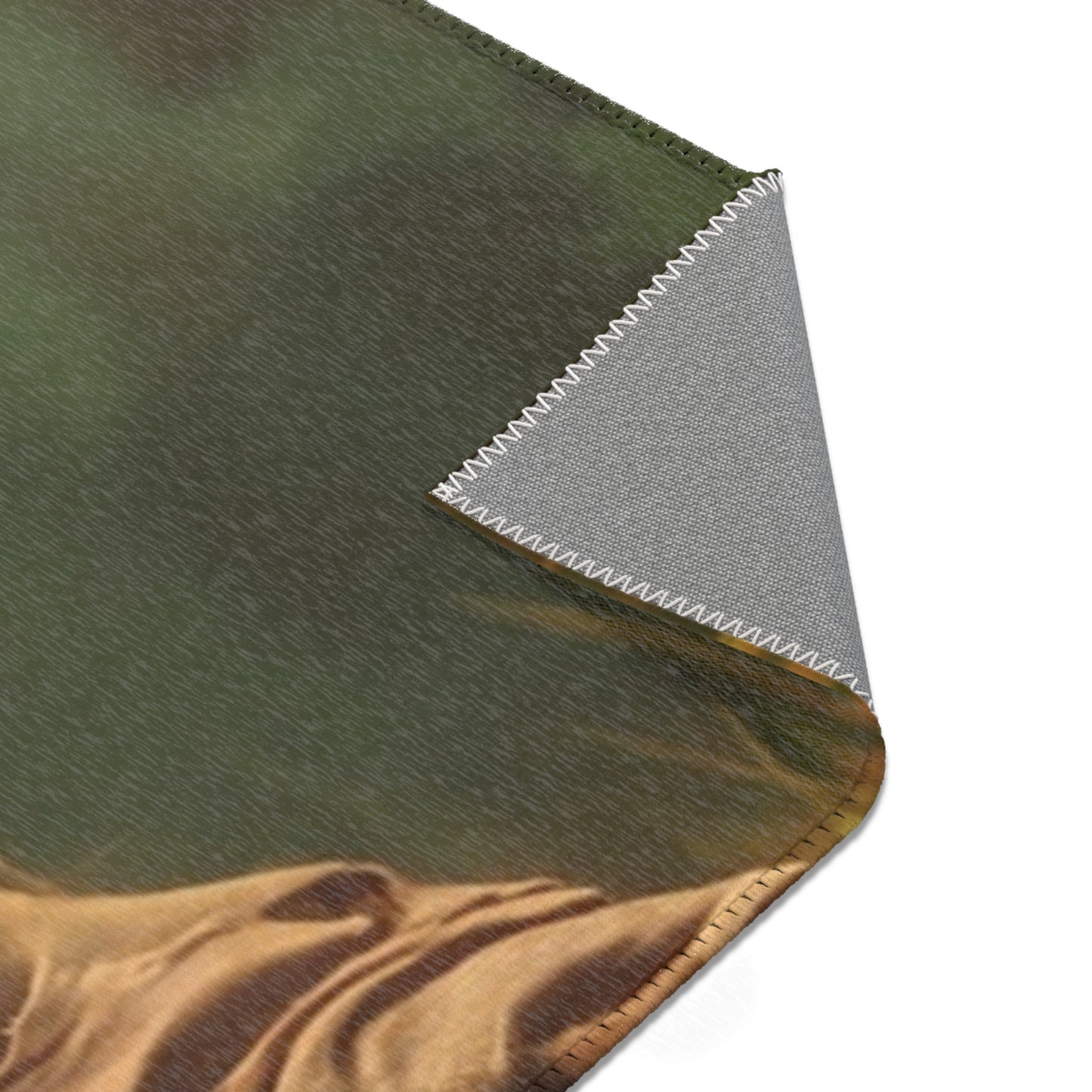 Forest Sentinel Area Rug – Luminescent Guardian in Sunlit Grove