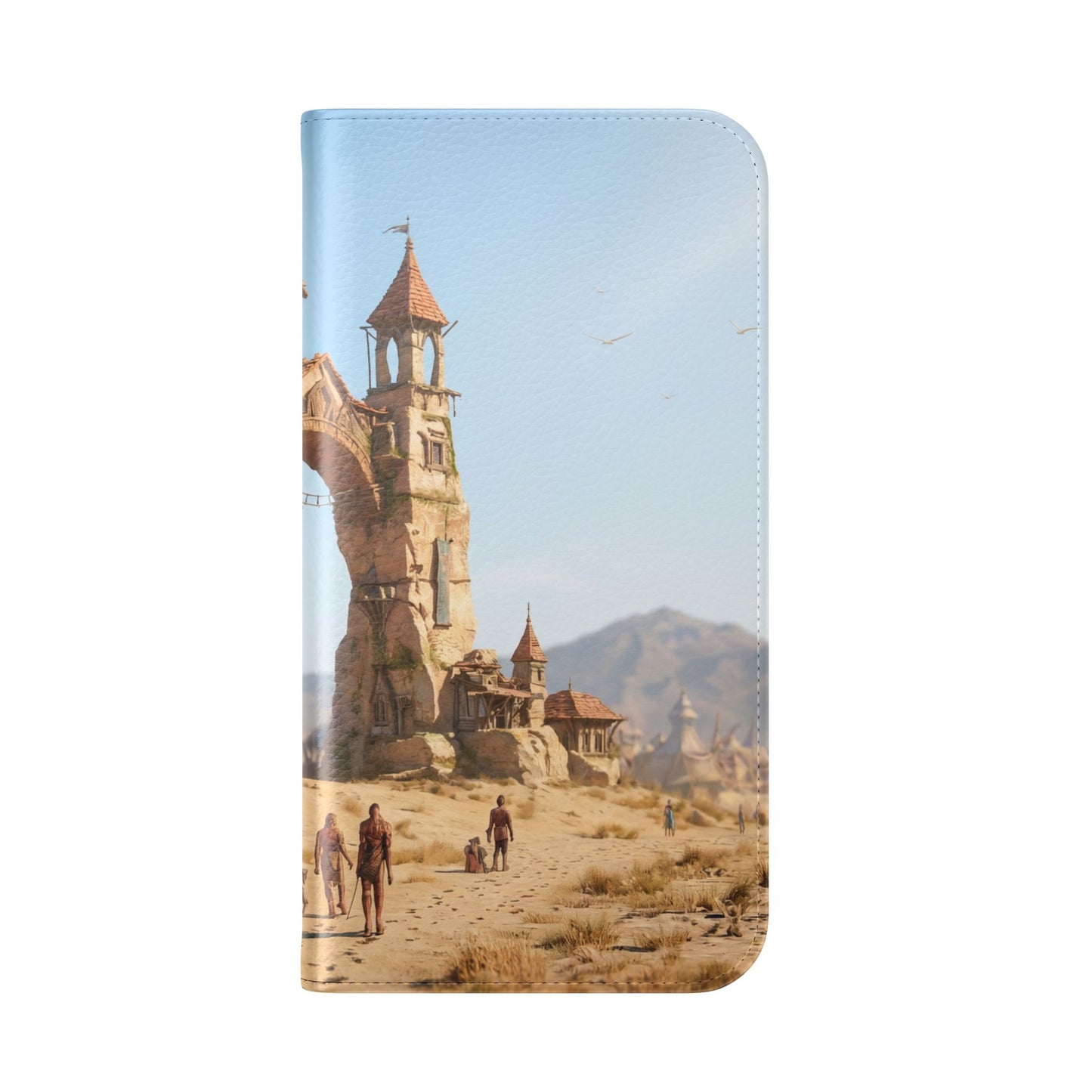 Desert Sentinel Gate Flip Cases – Weathered Archway Journey