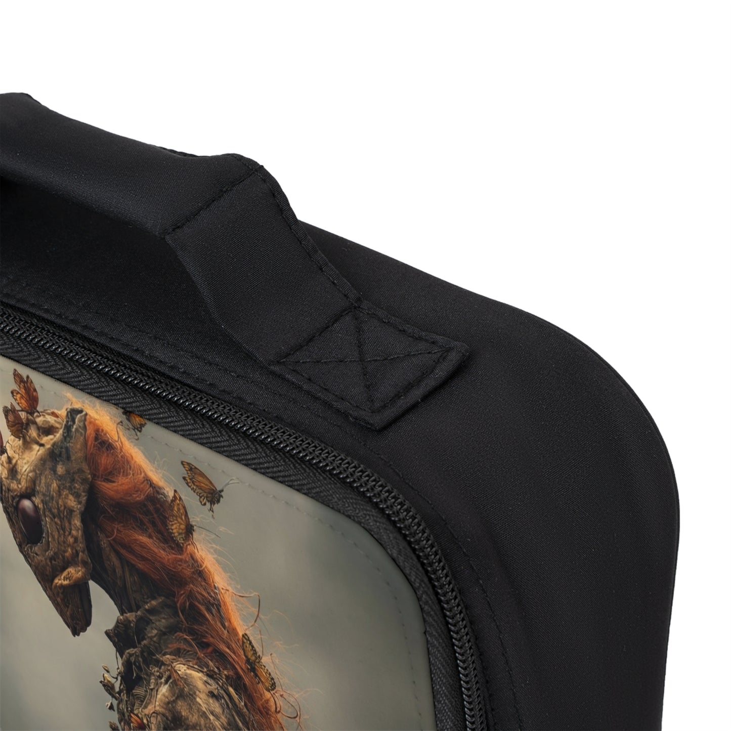 Forest Spirit with Butterfly Antlers Lunch Bag – Whispers of the Mossy Glade