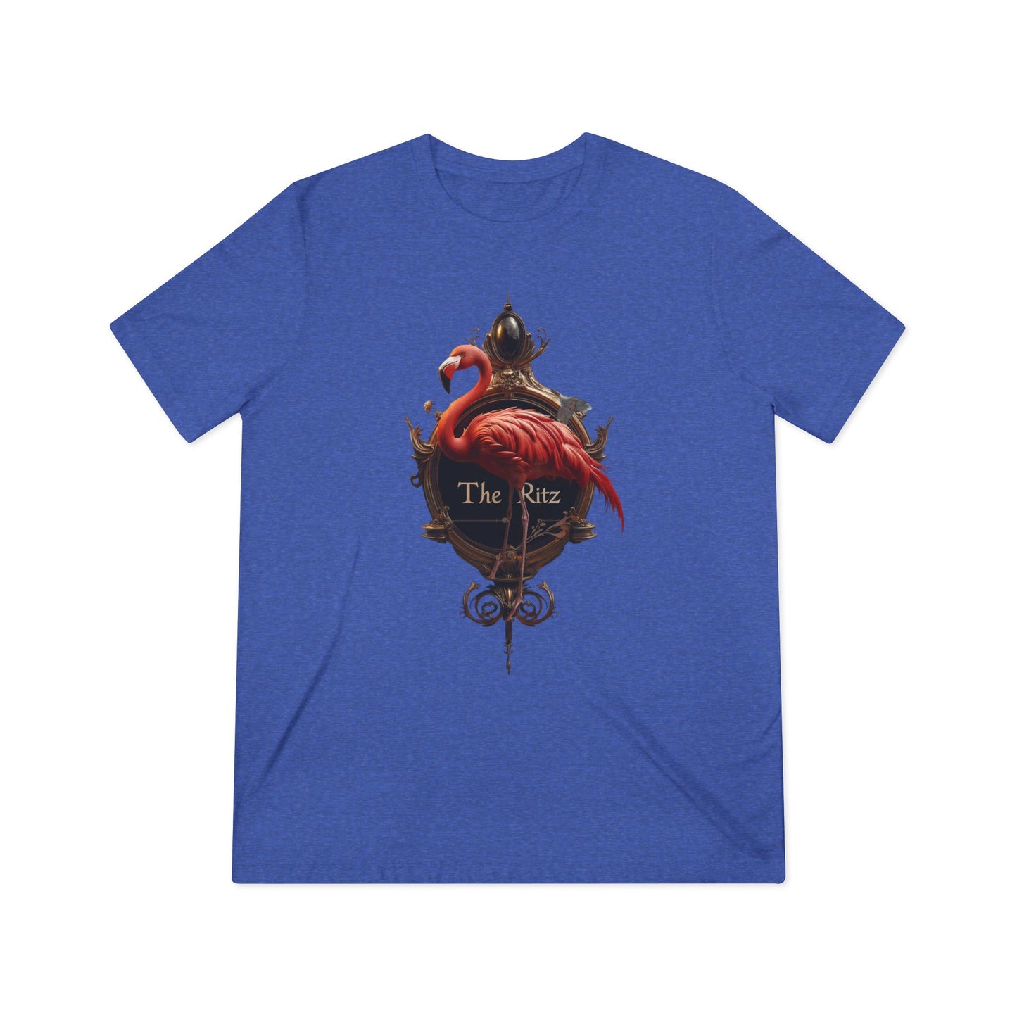 The Ritz Flamingo Tee – Opulent Gothic Ornament Graphic Shirt