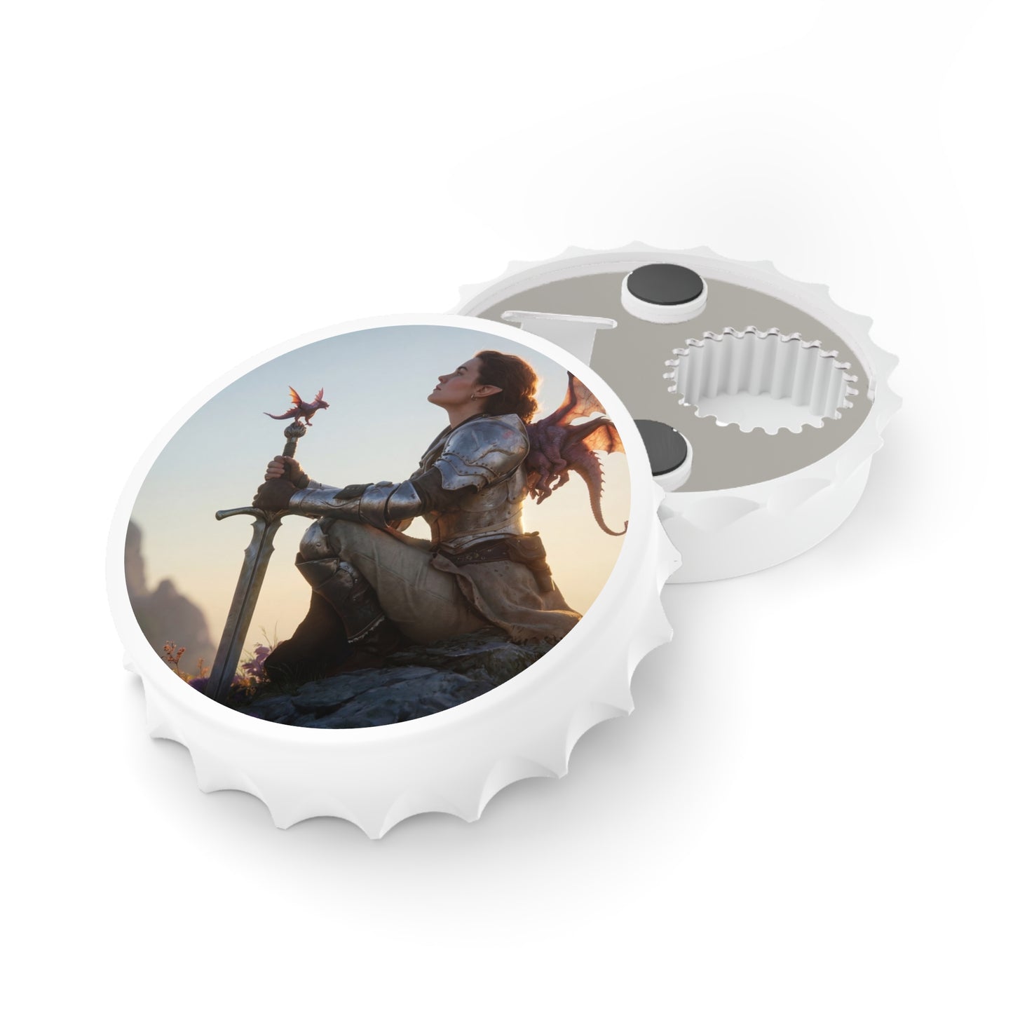 Dragon Sentinel Bottle Opener – Sunset Peak Guardian