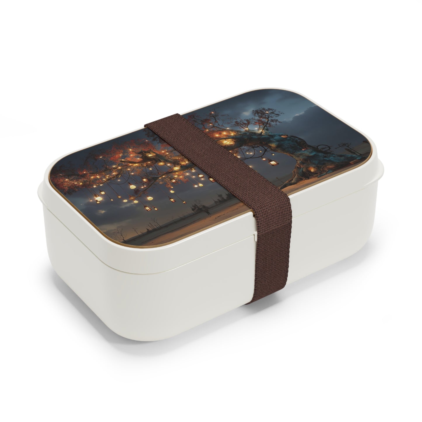 Lantern Tree Bento Lunch Box – Gilded Canopy Warmth