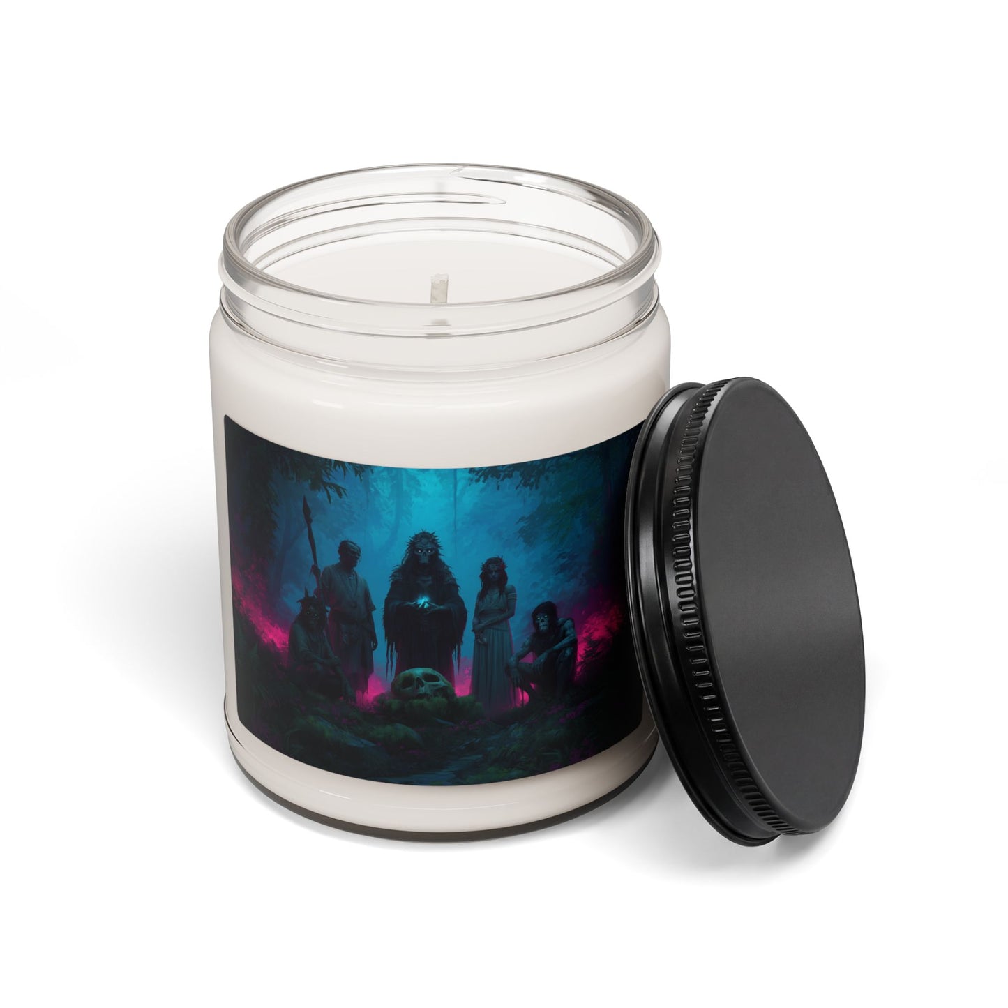 Forest Guardians Scented Soy Candle, 9oz – Twilight Ceremony in Neon Woods