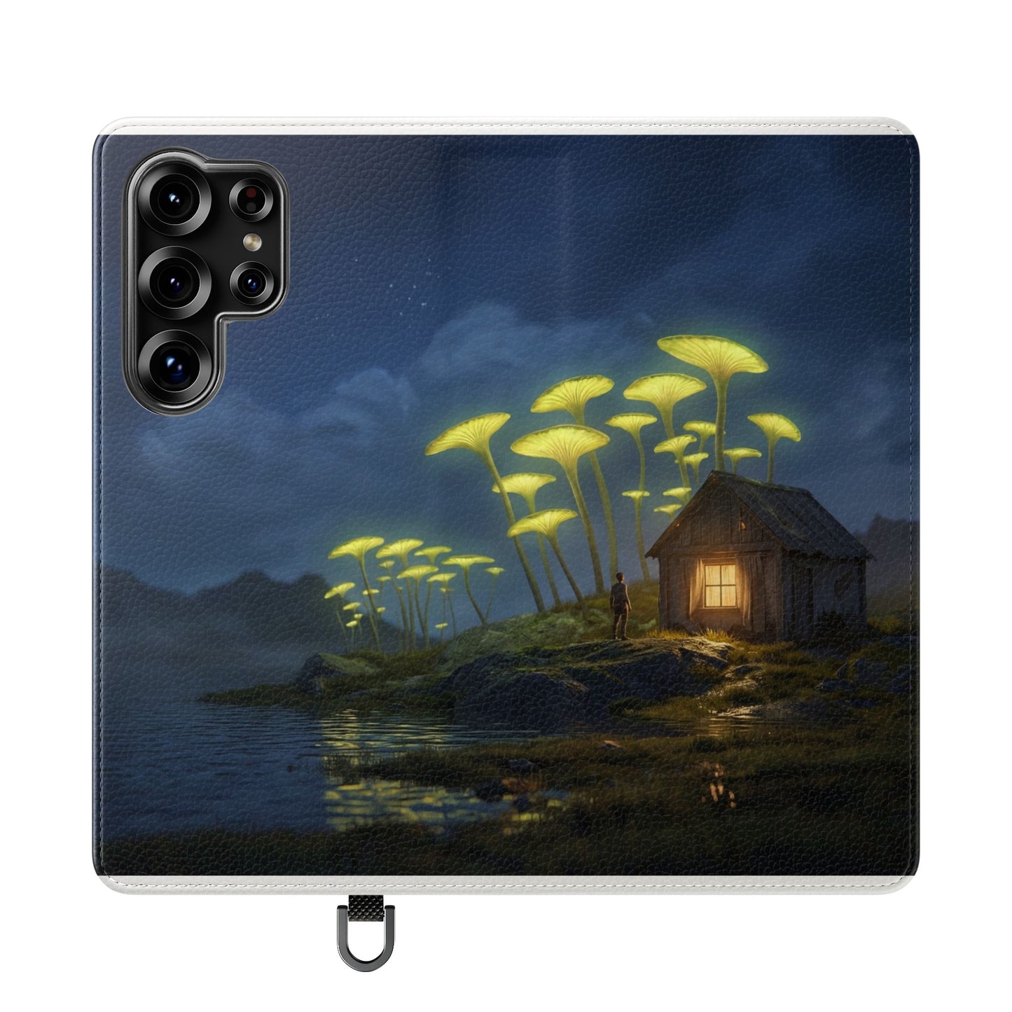 Glowing Mushroom Cottage Flip Cases – Whispering Grove Nightlight