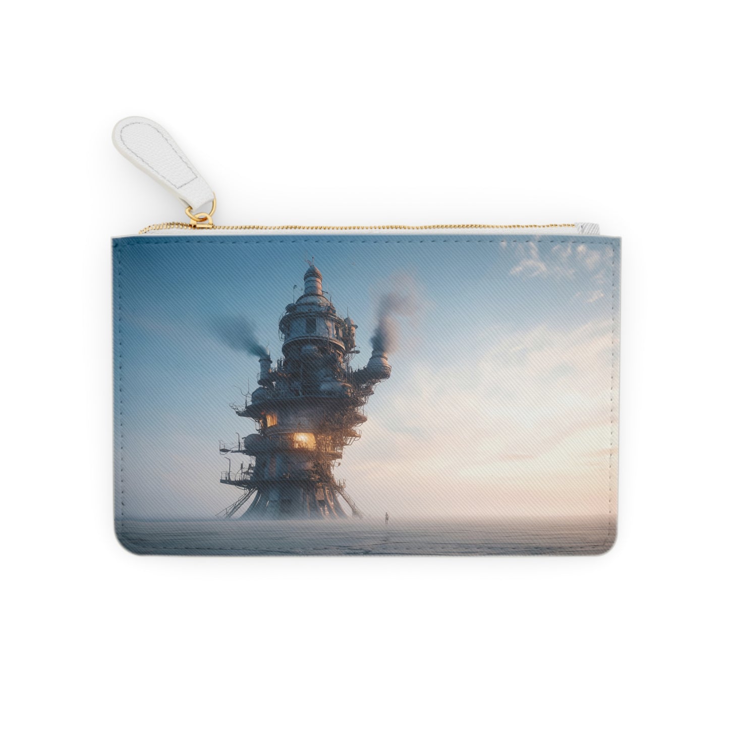 Skyward Steam Tower Mini Clutch Bag – Lonely Engineer’s Dawn