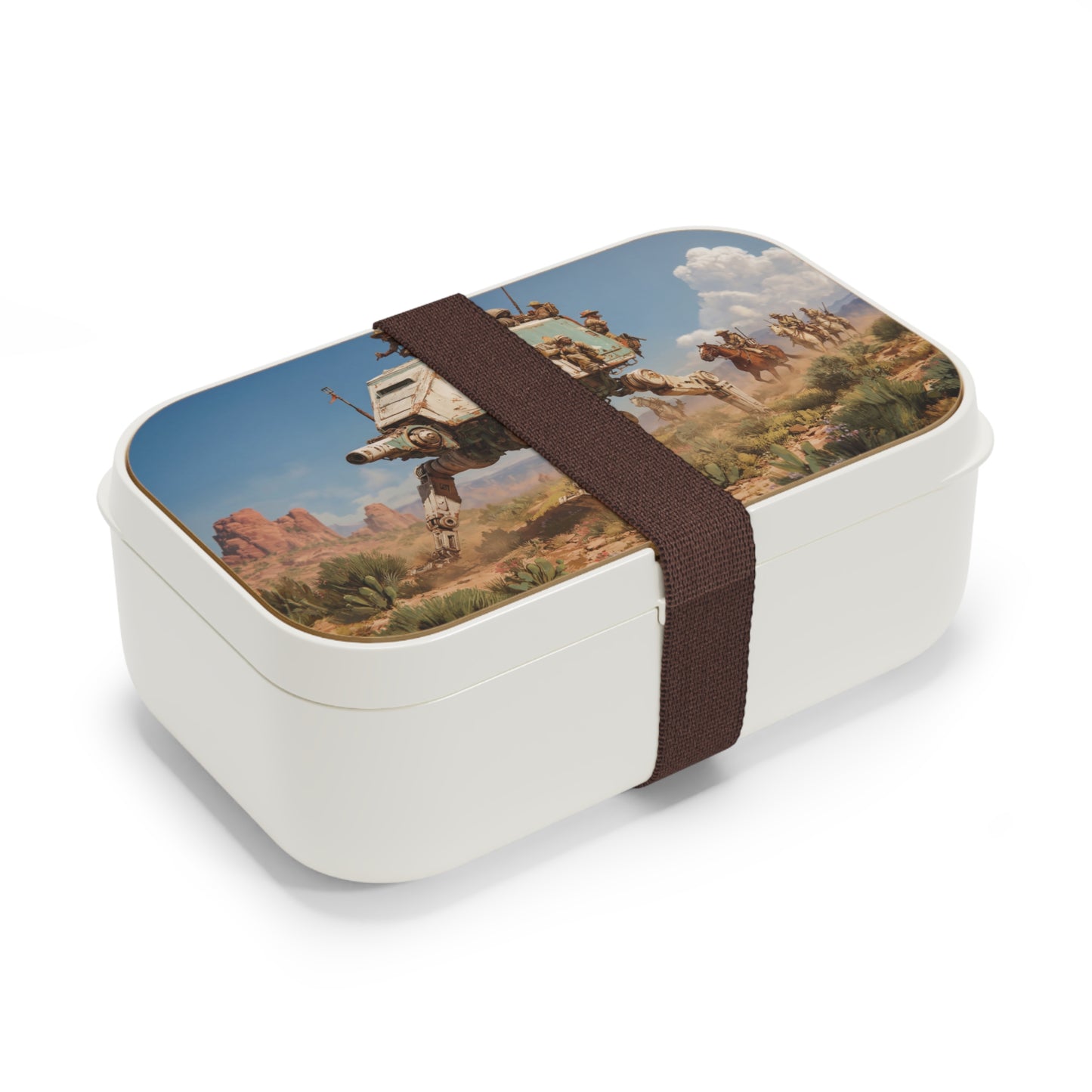 Desert Frontier Walker Bento Lunch Box – Dusty Tech Meets Cowboy Sun