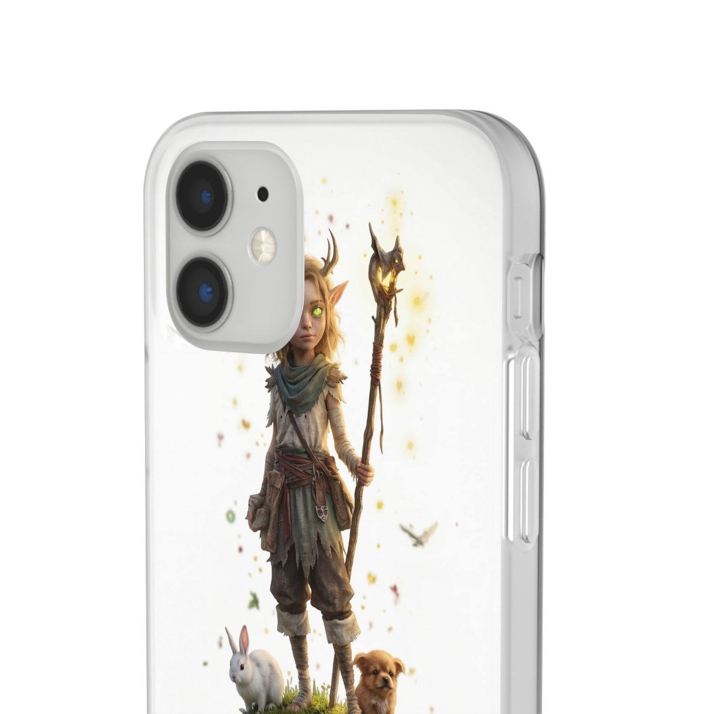 Forest Sentinel Flexi Cases – Luminescent Deerhorn Guardian