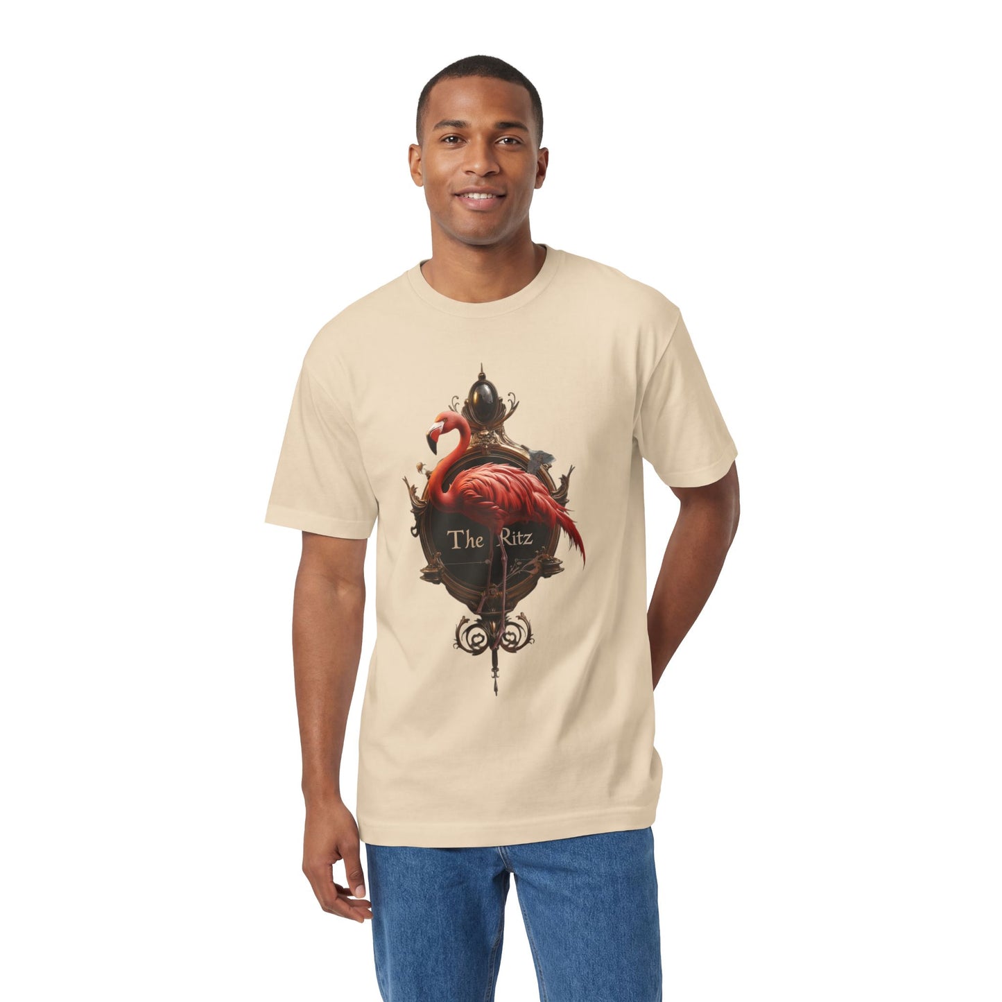 Neon Flamingo Clock – The Ritz Ornate Wall Art Tee