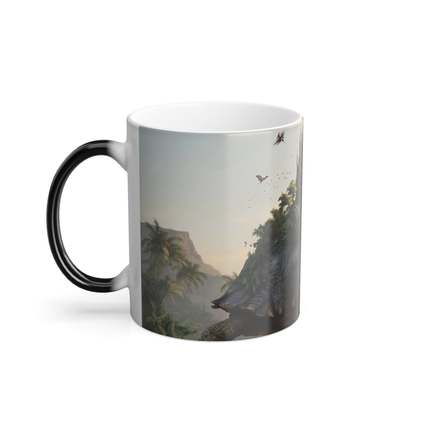 Turtle Kingdom Color Morphing Mug, 11oz – Gilded Castle and Fern Canopy