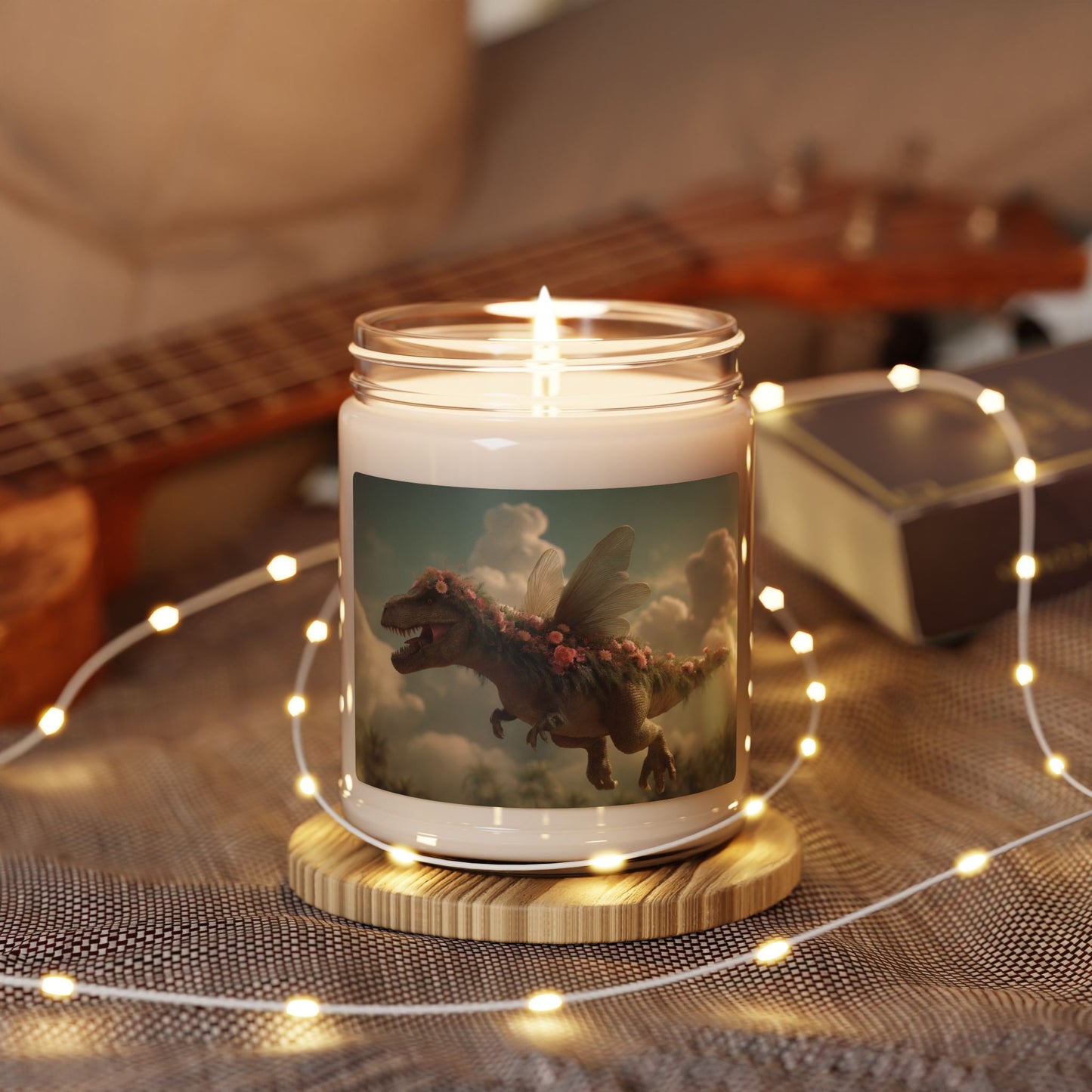 Floral Winged Tyrant Scented Soy Candle, 9oz – Skyborne Bloom Serenade