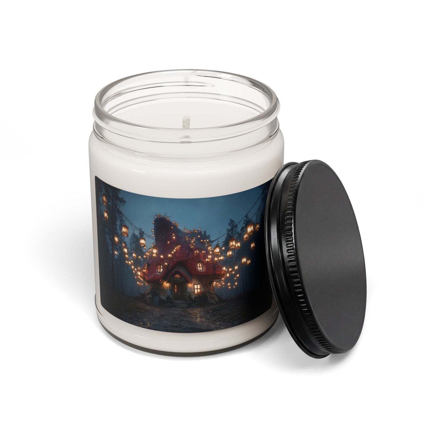 Mushroom Cottage Lanterns Scented Soy Candle, 9oz – Whispering Forest Welcome
