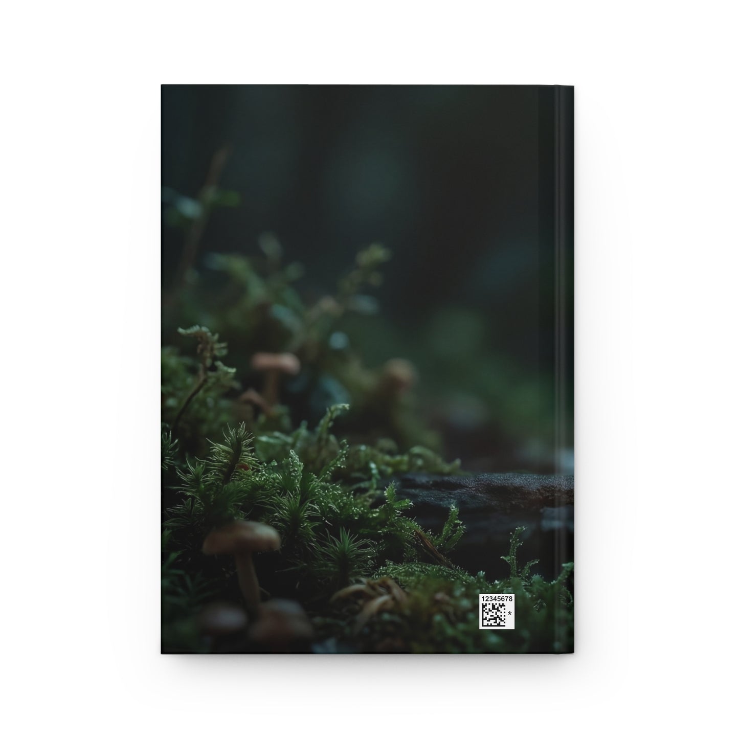 Mossy Forest Fairy Hardcover Journal Matte – Whispering Undergrowth Companion
