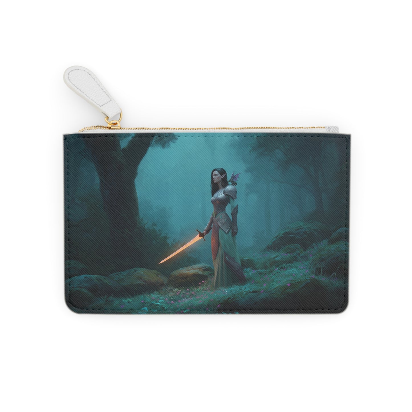 Elven Sentinel Mini Clutch Bag – Twilight Forest Guardian