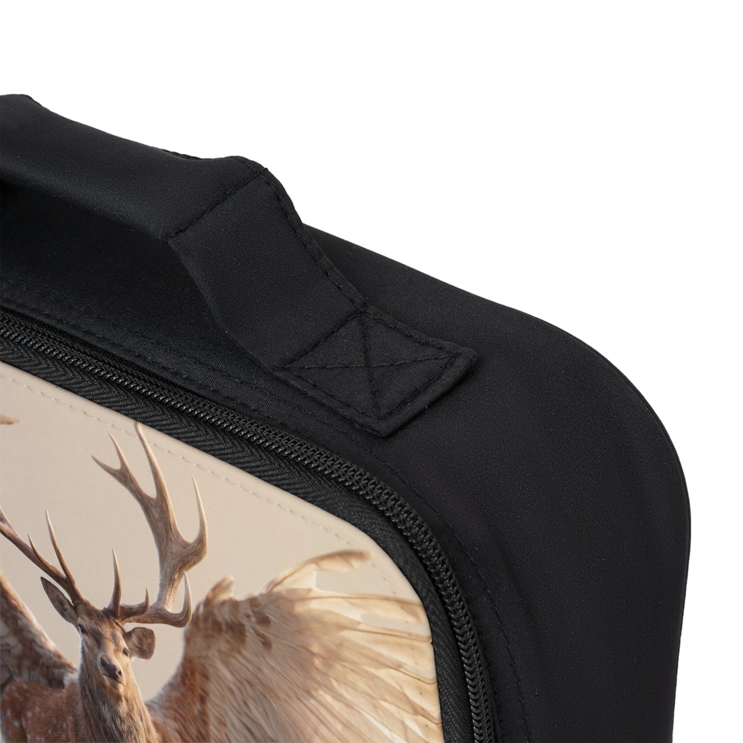Winged Stag Lunch Bag – Gentle Guardian of the Golden Hour