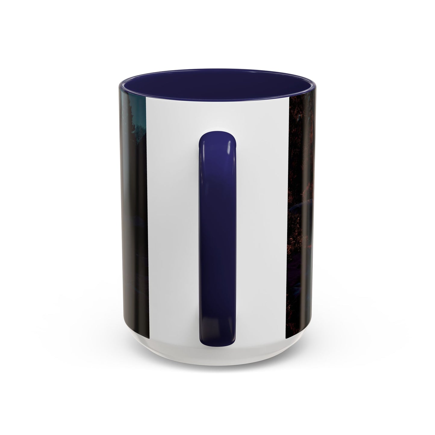 Celestial Reflections Accent Coffee Mug (11, 15oz) – Half Dome’s Starlit Mirror