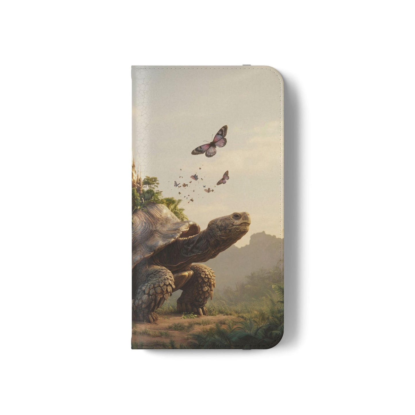 Castle Turtle Flip Cases – Golden Spire Jungle Guardian