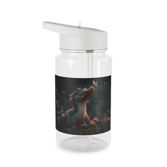 Mossy Croc Guardian Water Bottle – Tender Butterfly Encounter