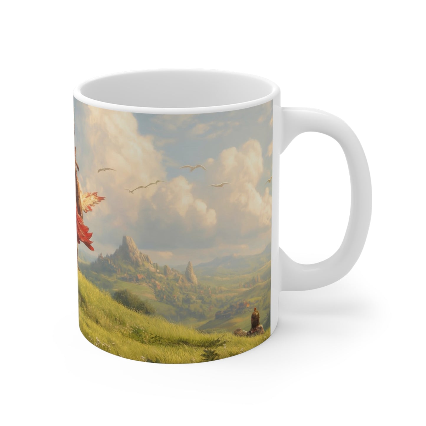 Skybound Eagle Riders Ceramic Mugs (11oz\15oz\20oz) – Dawn’s Pathfinder Expedition