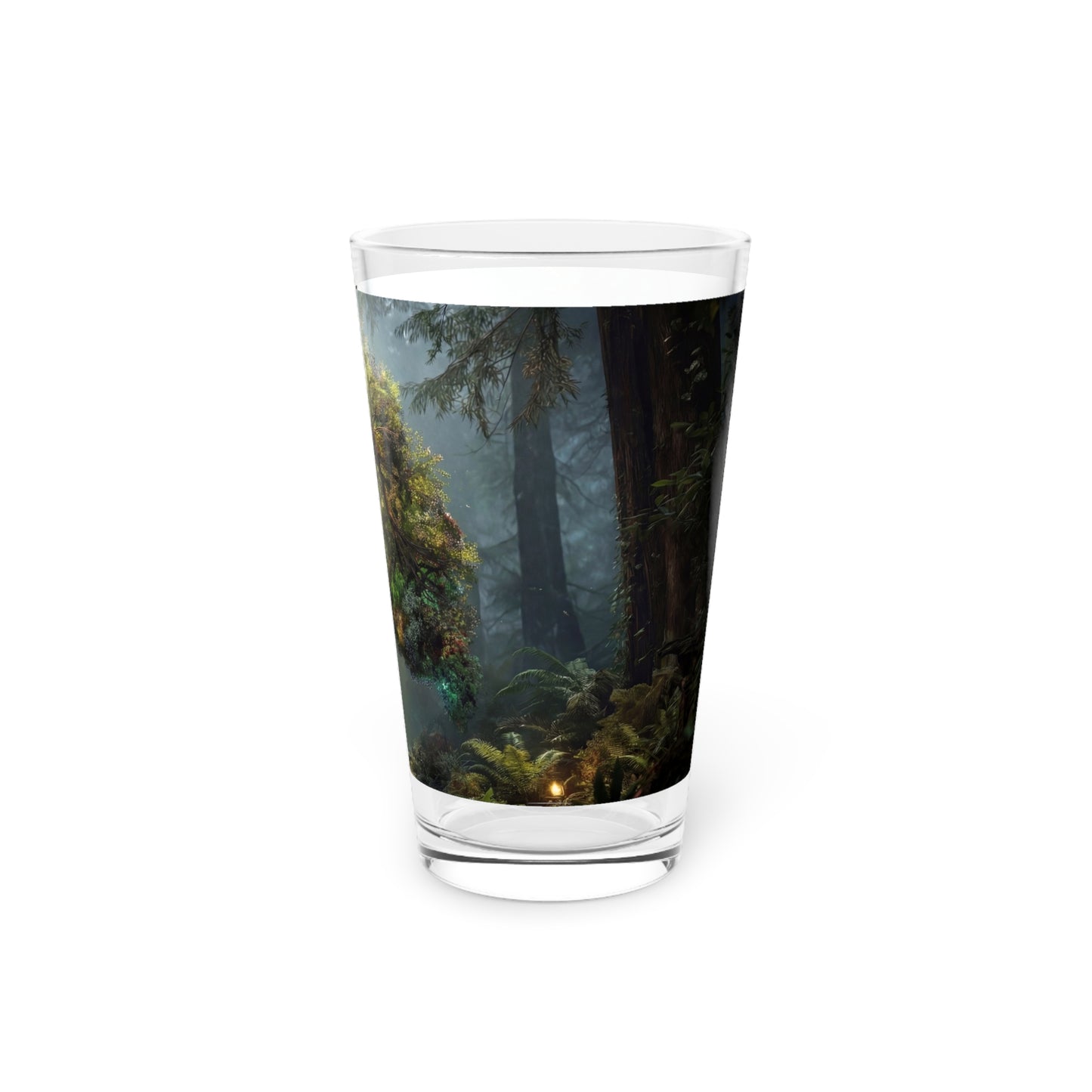 Lungs of the Wild Pint Glass, 16oz – Where Breath Becomes Canopy