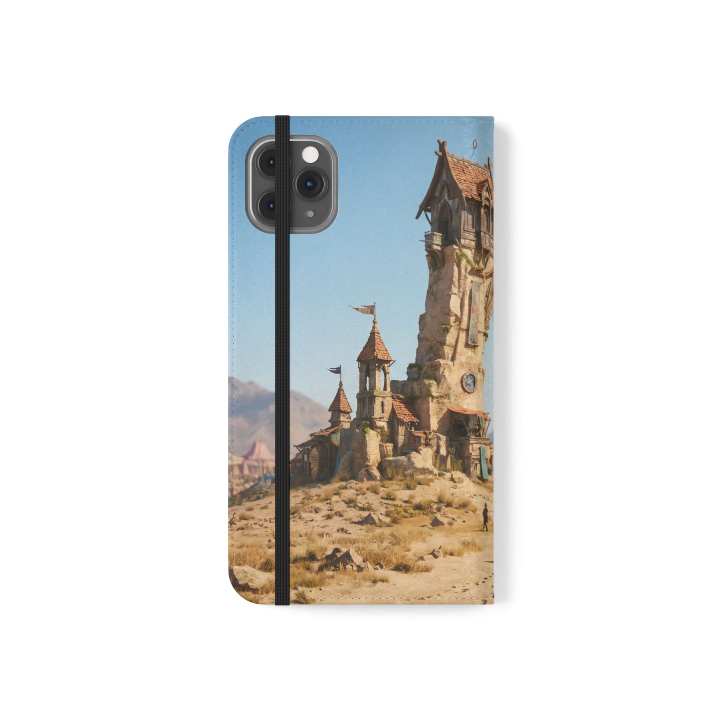 Desert Sentinel Gate Flip Cases – Weathered Archway Journey