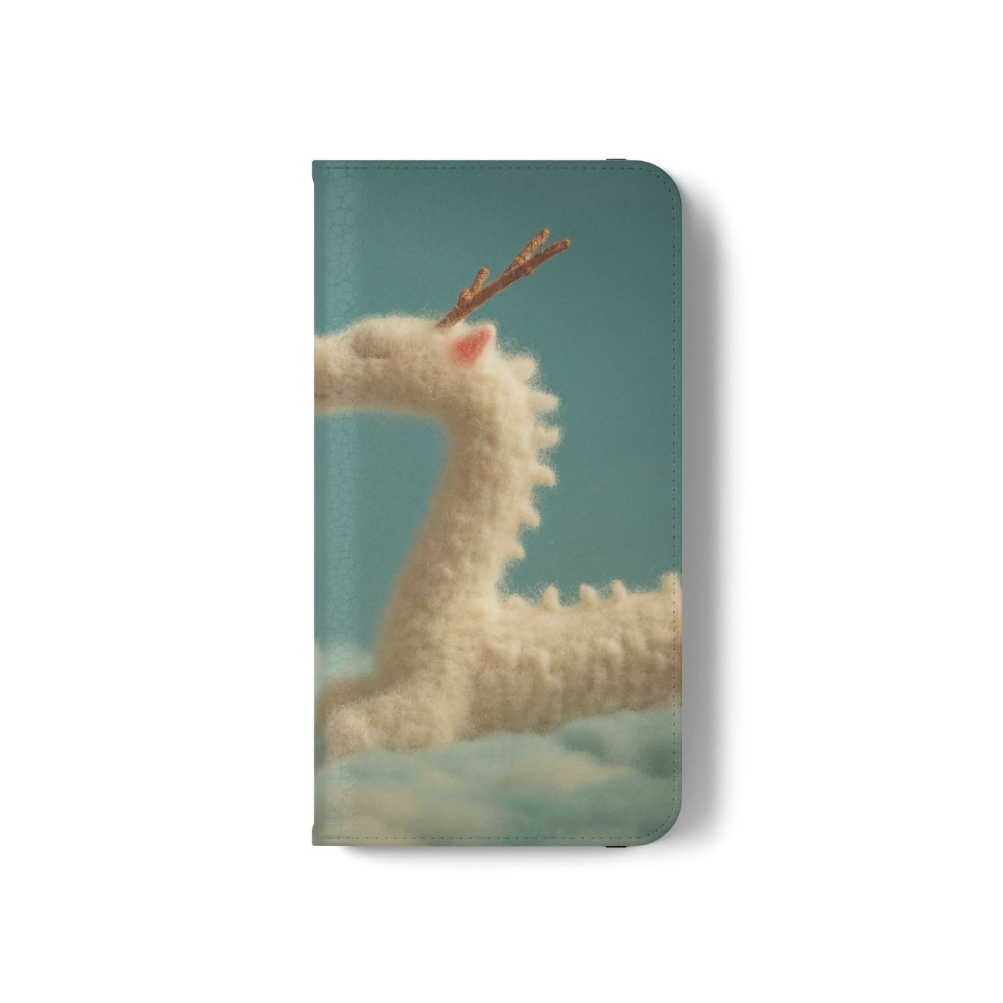 Woolly Dragon & Child Flip Cases – Cloudside Guardians