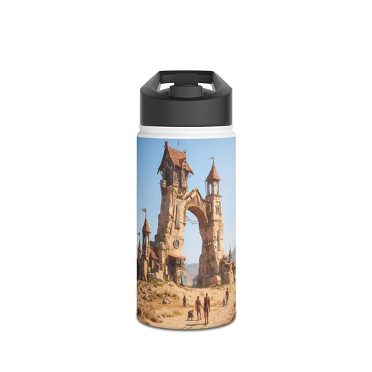 Desert Citadel Water Bottle – Sunlit Ruins of the Forgotten Kingdom