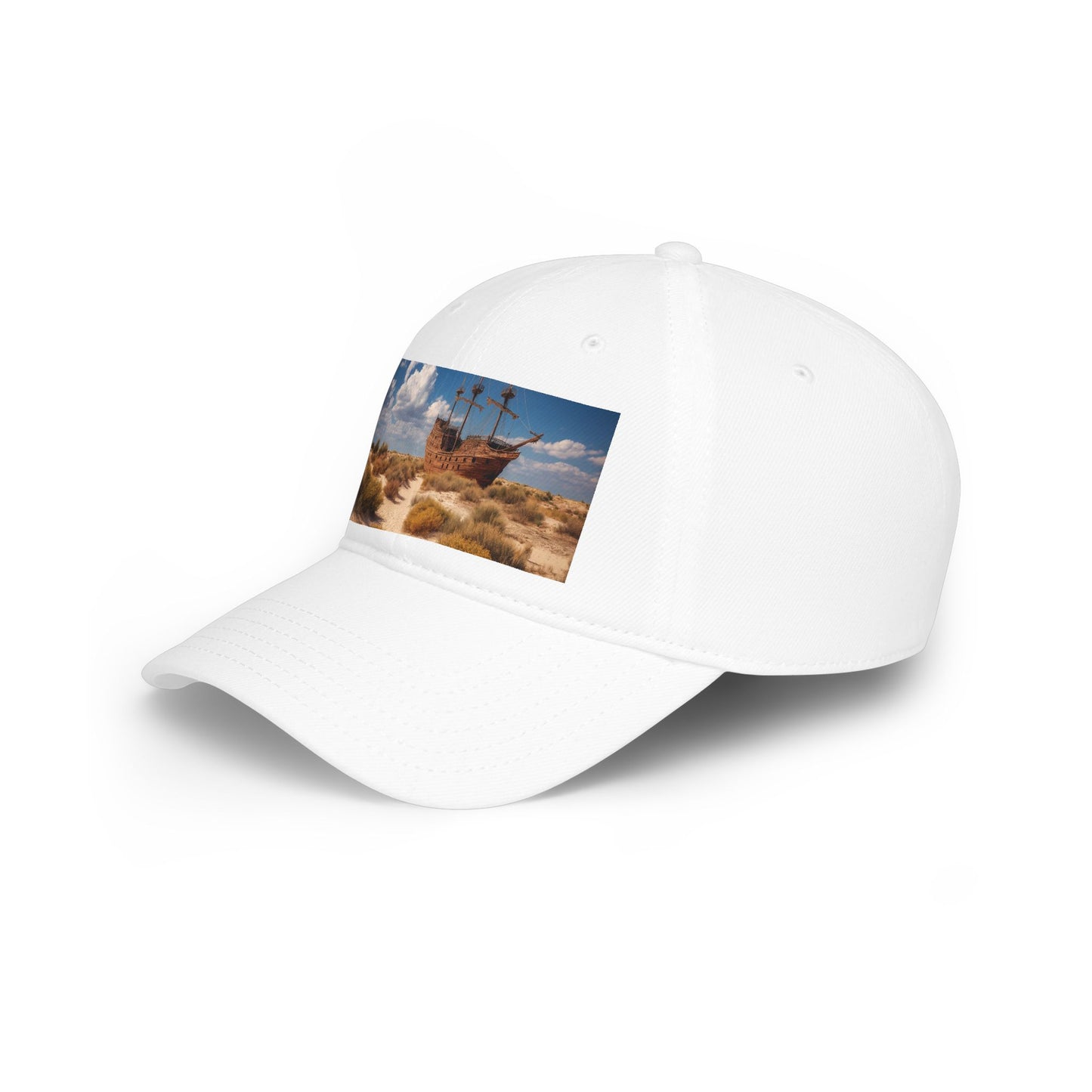 Deserted Galleon Low Profile Baseball Cap – Sands of the Lost Voyage