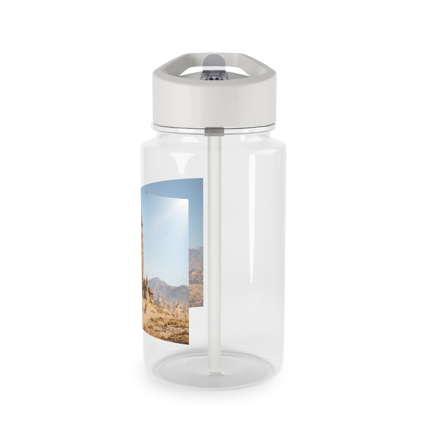 Ancient Gate Tritan Water Bottle – Sunbaked Sentinel Archway