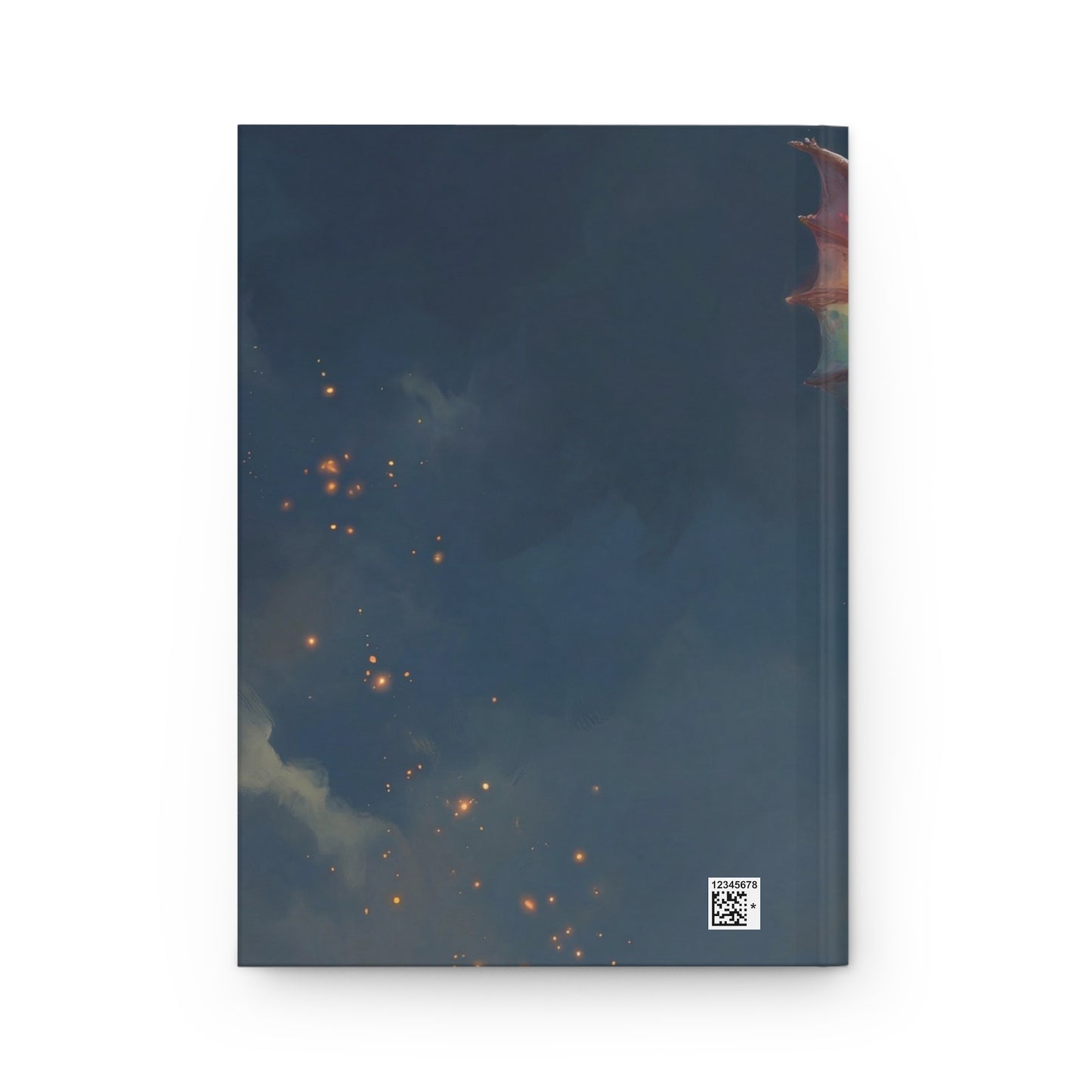 Whimsical Dragonfly Hardcover Journal Matte – Skyward Sparkle Adventure