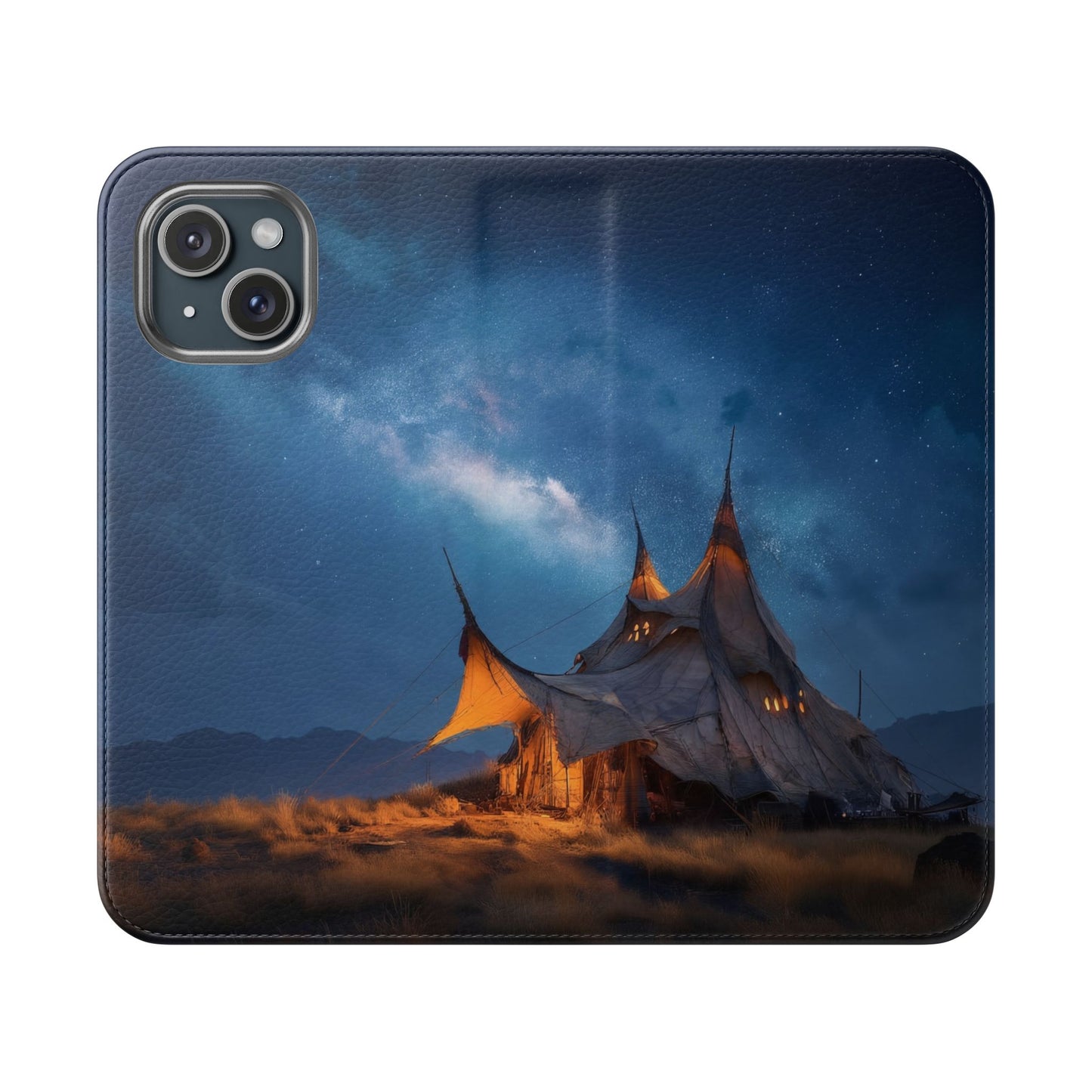Stardust Nomad Tent Flip Cases – Milky Way Caravan Canvas
