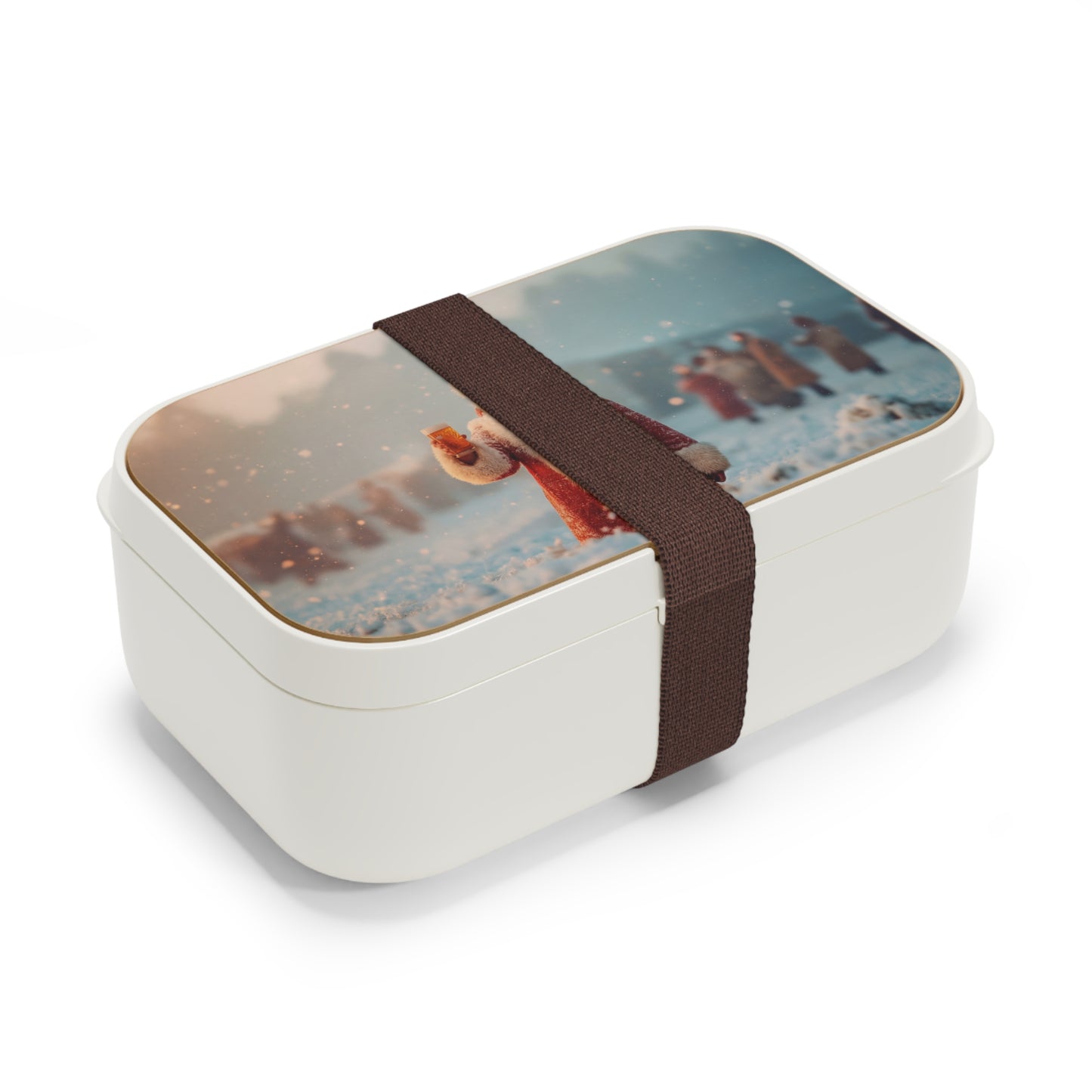 Snow-Kissed Santa Bento Lunch Box – Toast to Winter’s Quiet Celebration