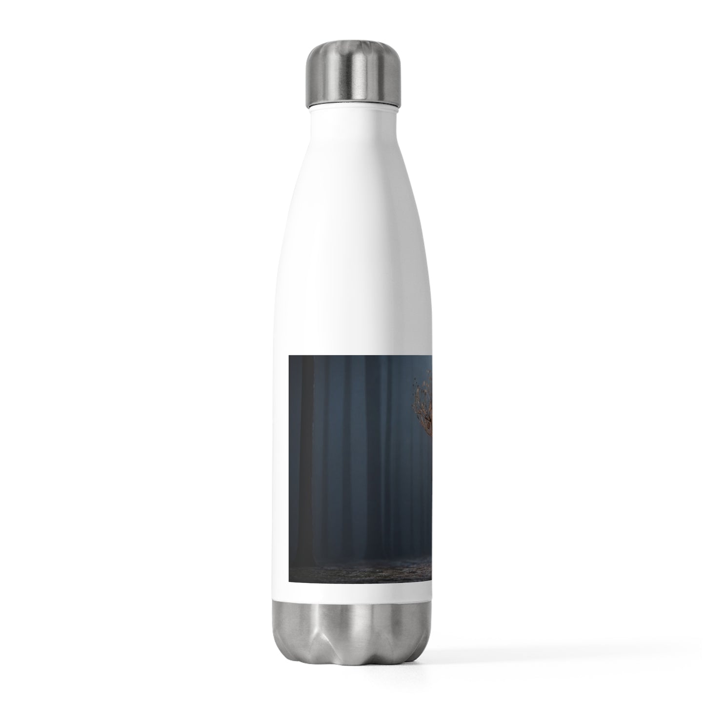 Steampunk Stag 20oz Insulated Bottle – Luminescent Gear Forest Guardian