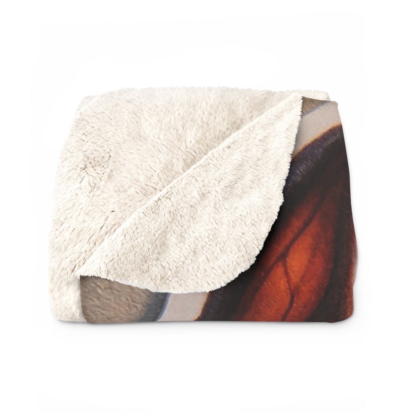 Ember Wing Batcat Sherpa Fleece Blanket – Twilight Guardian Sticker Art
